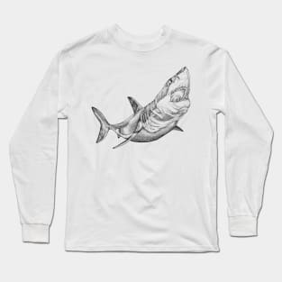 Great White Shark Long Sleeve T-Shirt